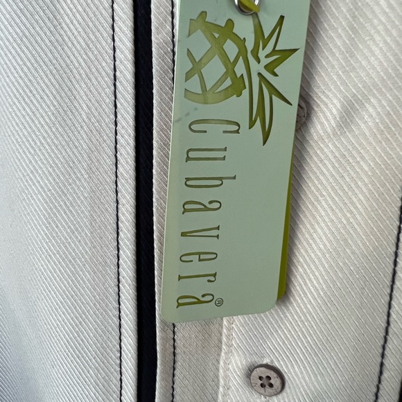 Cubavera button down shirt. XXL, new with tags - Picture 2 of 5